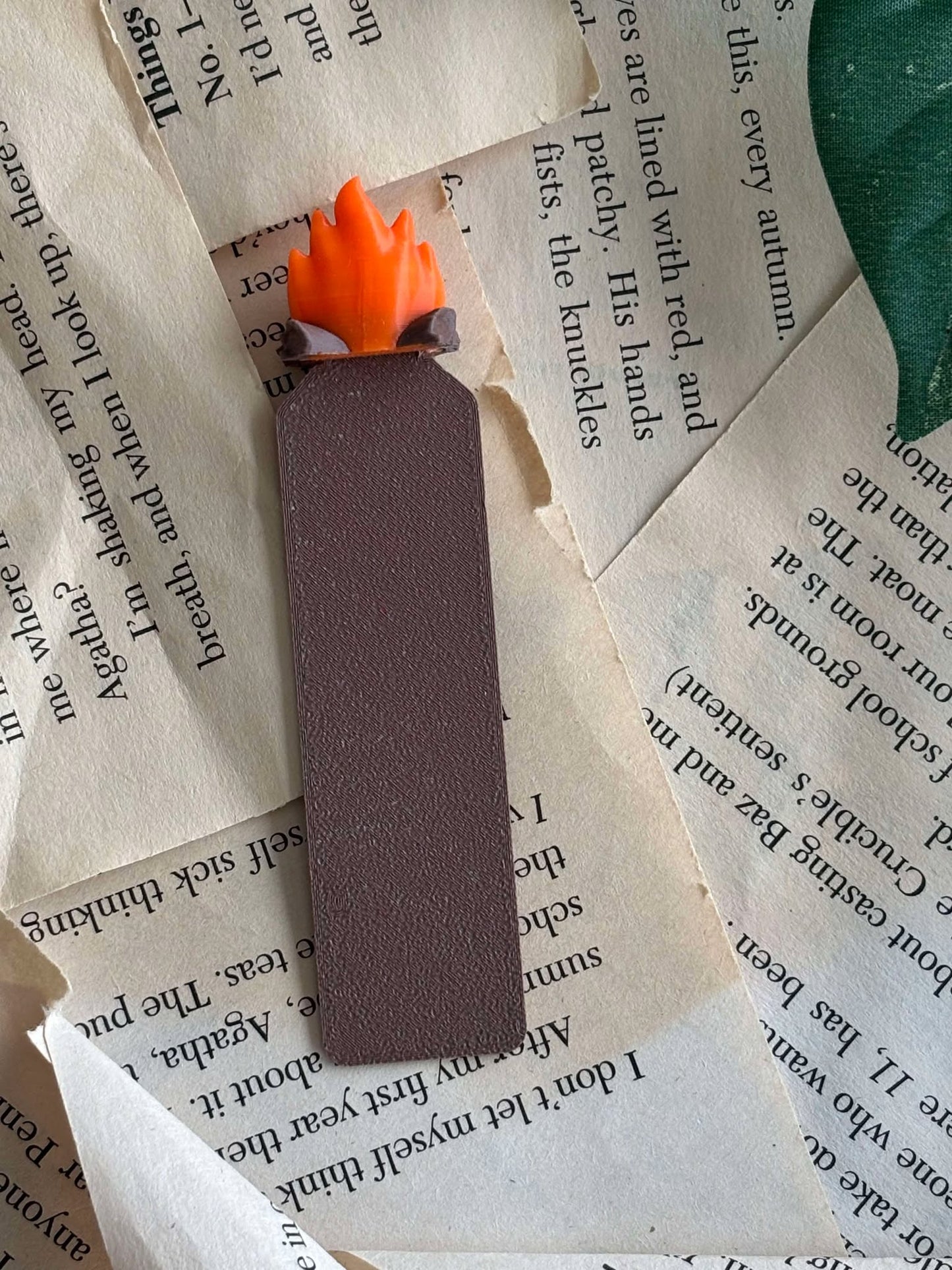 Chibi flame bokmerke