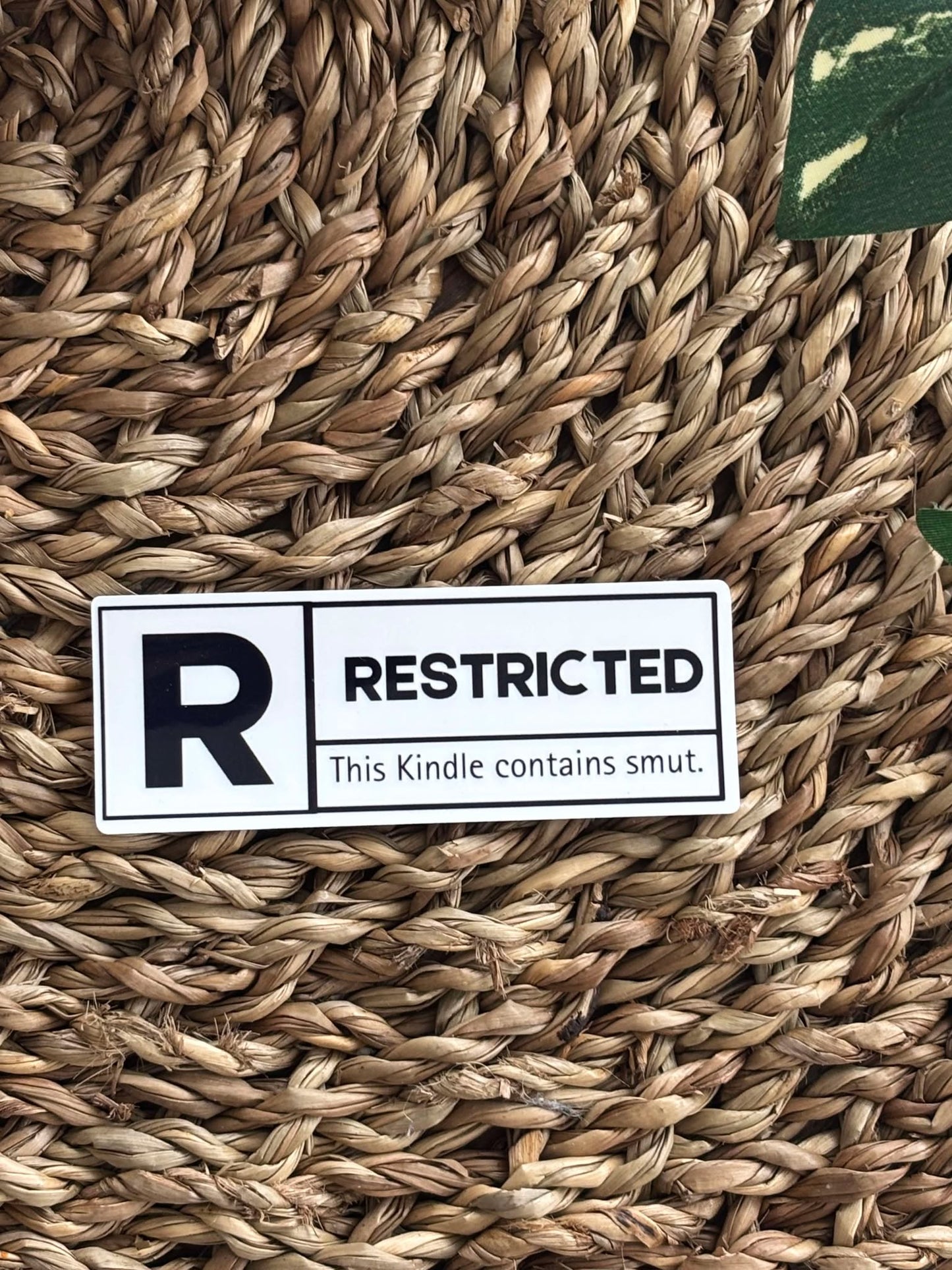 Restricted Sticker