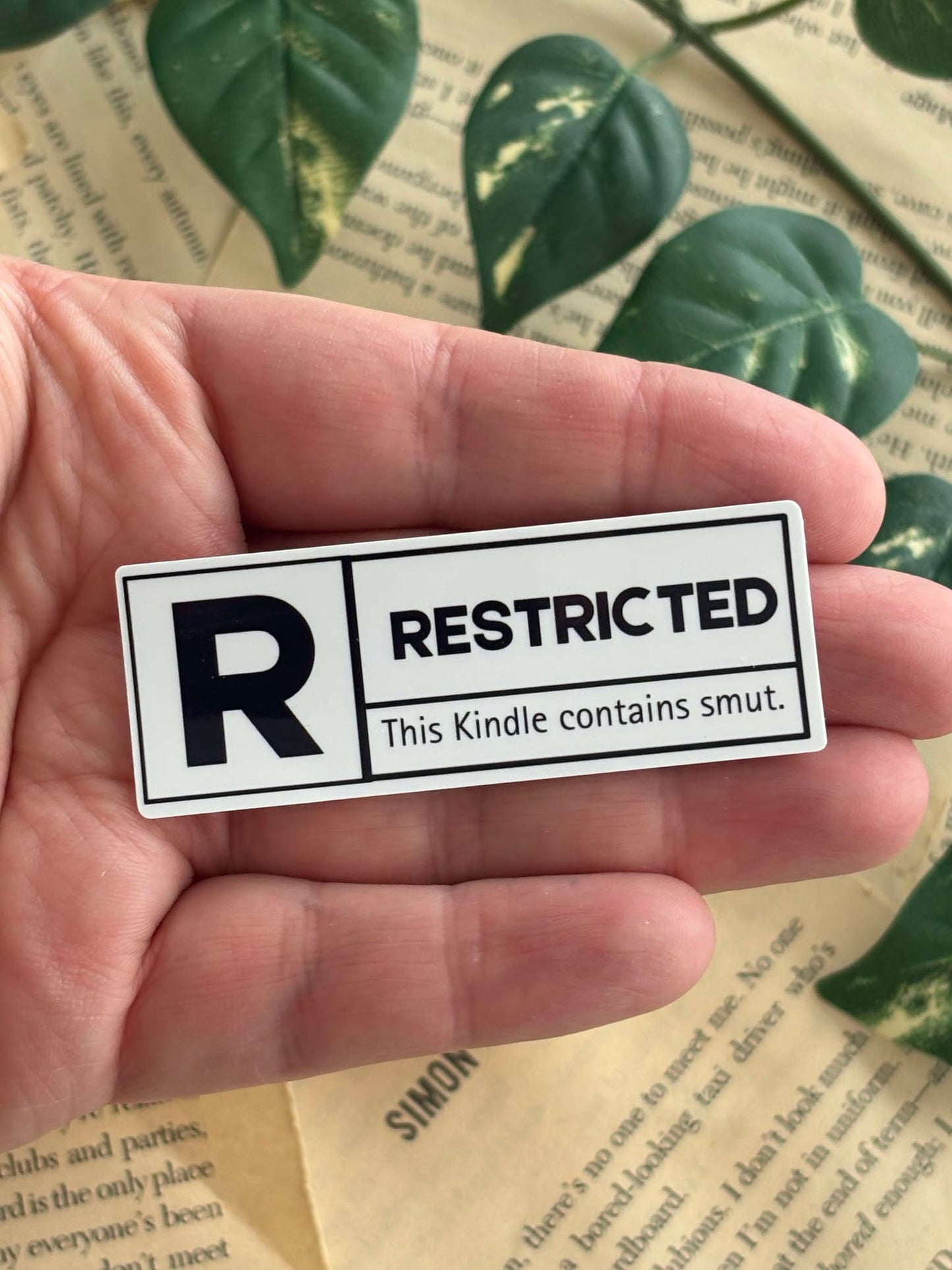 Restricted Sticker