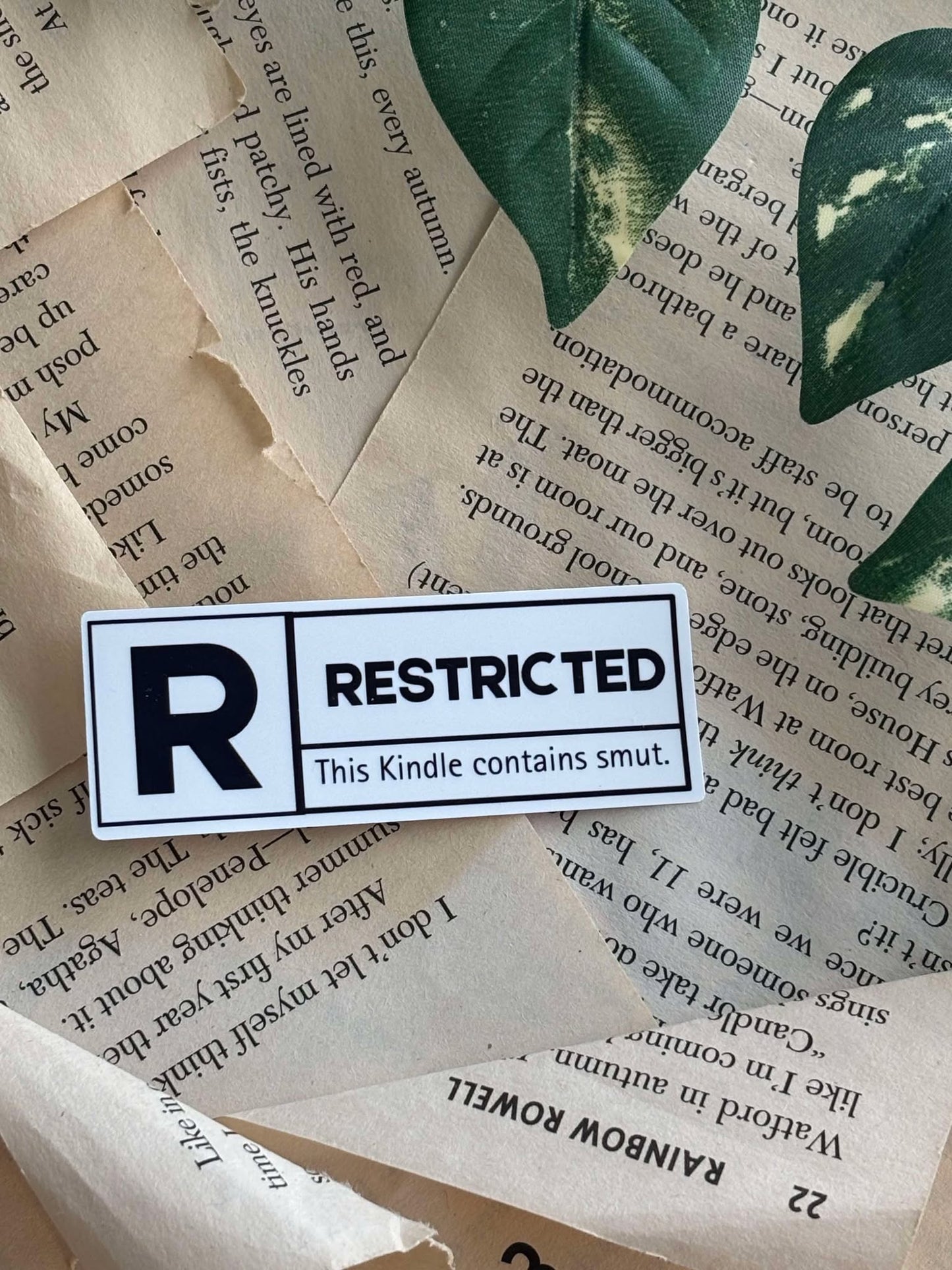 Restricted Sticker