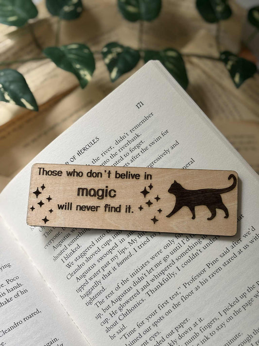 Those who don't belive in magic  - Bokmerke i tre