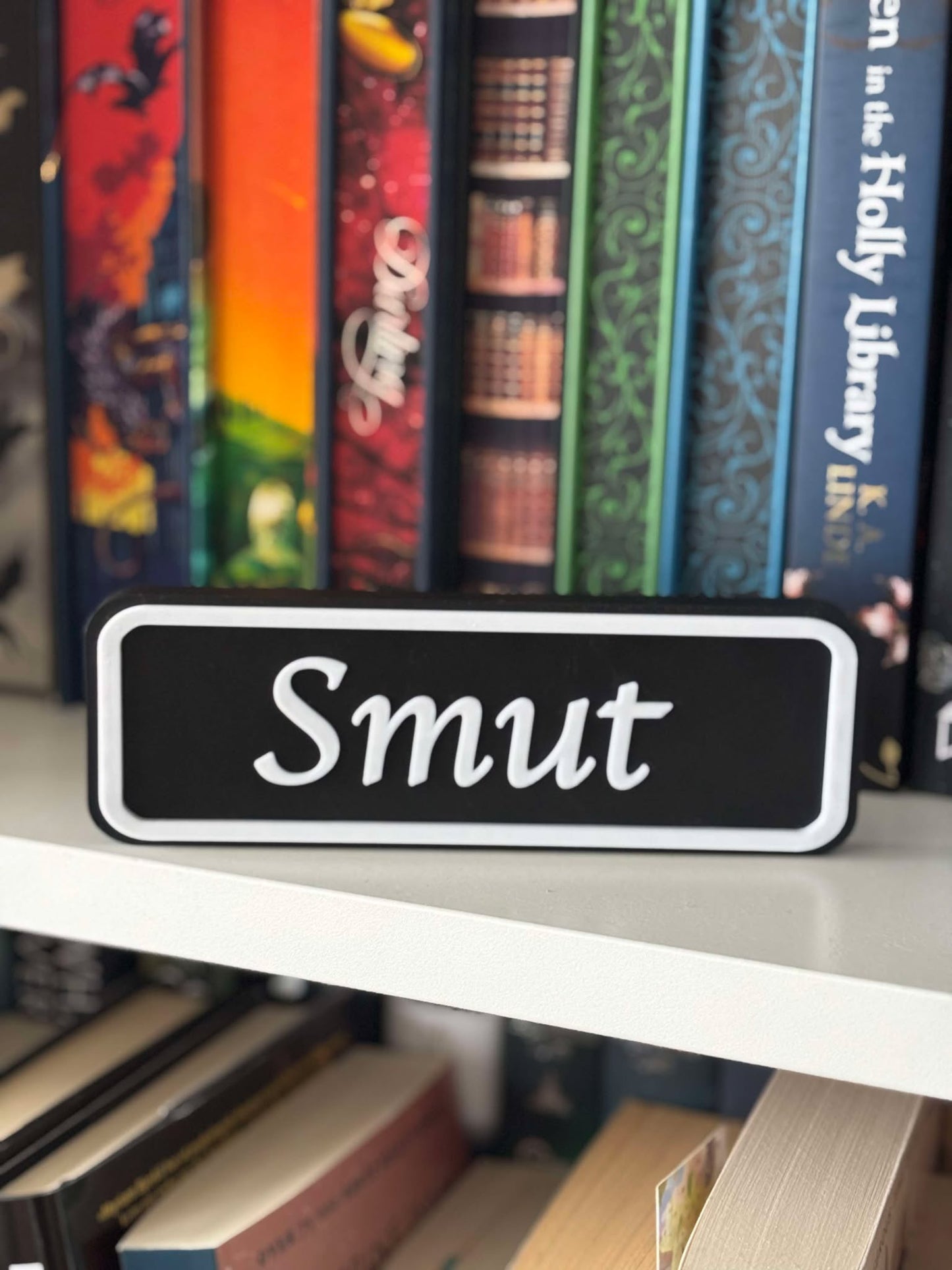 Bookish Smut Skilt