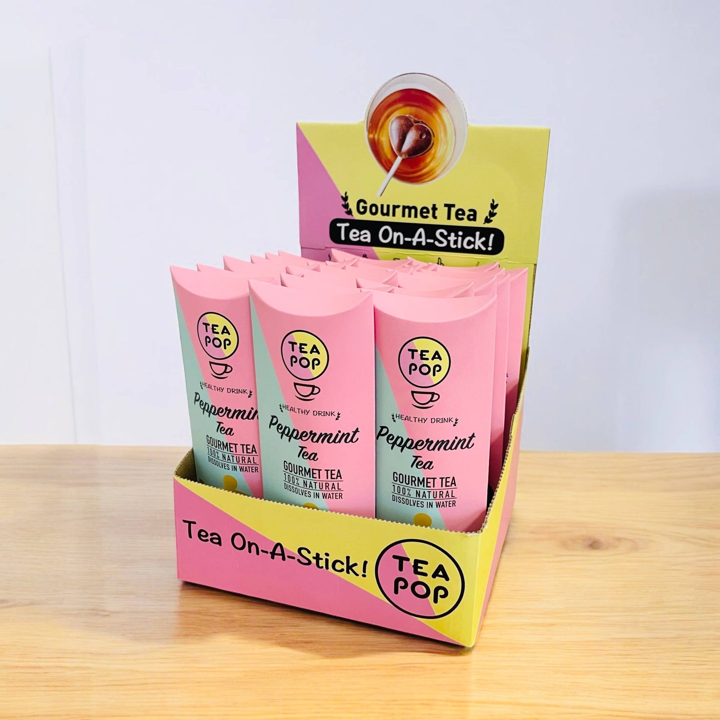 Peppermynte Gourmet TEA on-a-stick!