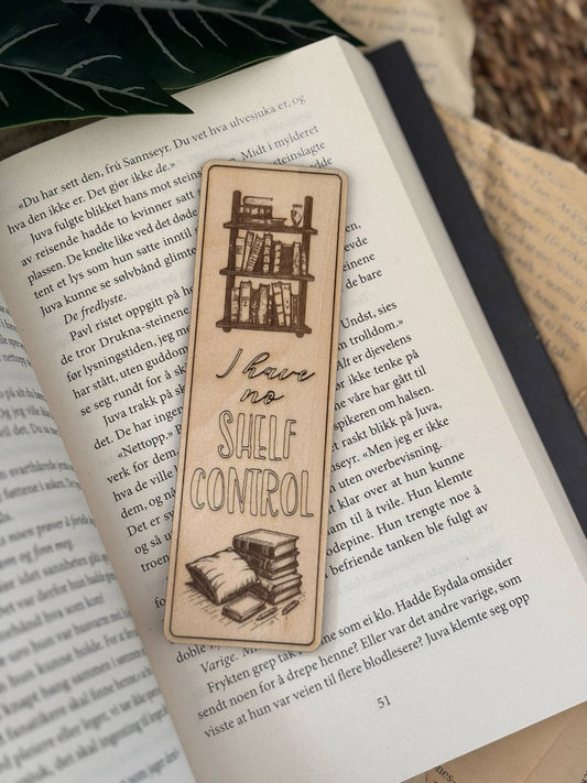 I have no Shelf control - Bokmerke i tre