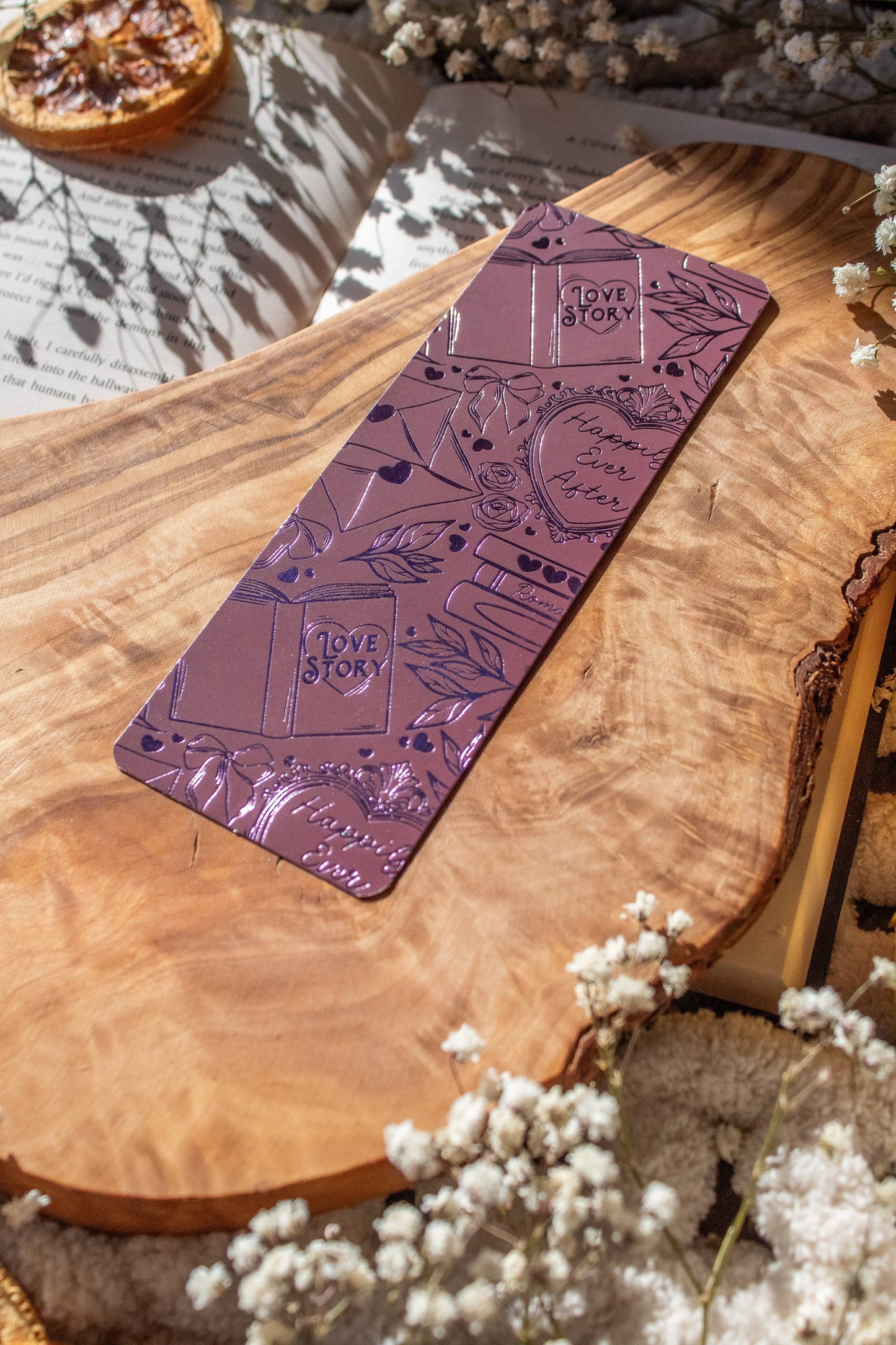 Love Story Foil Bokmerke