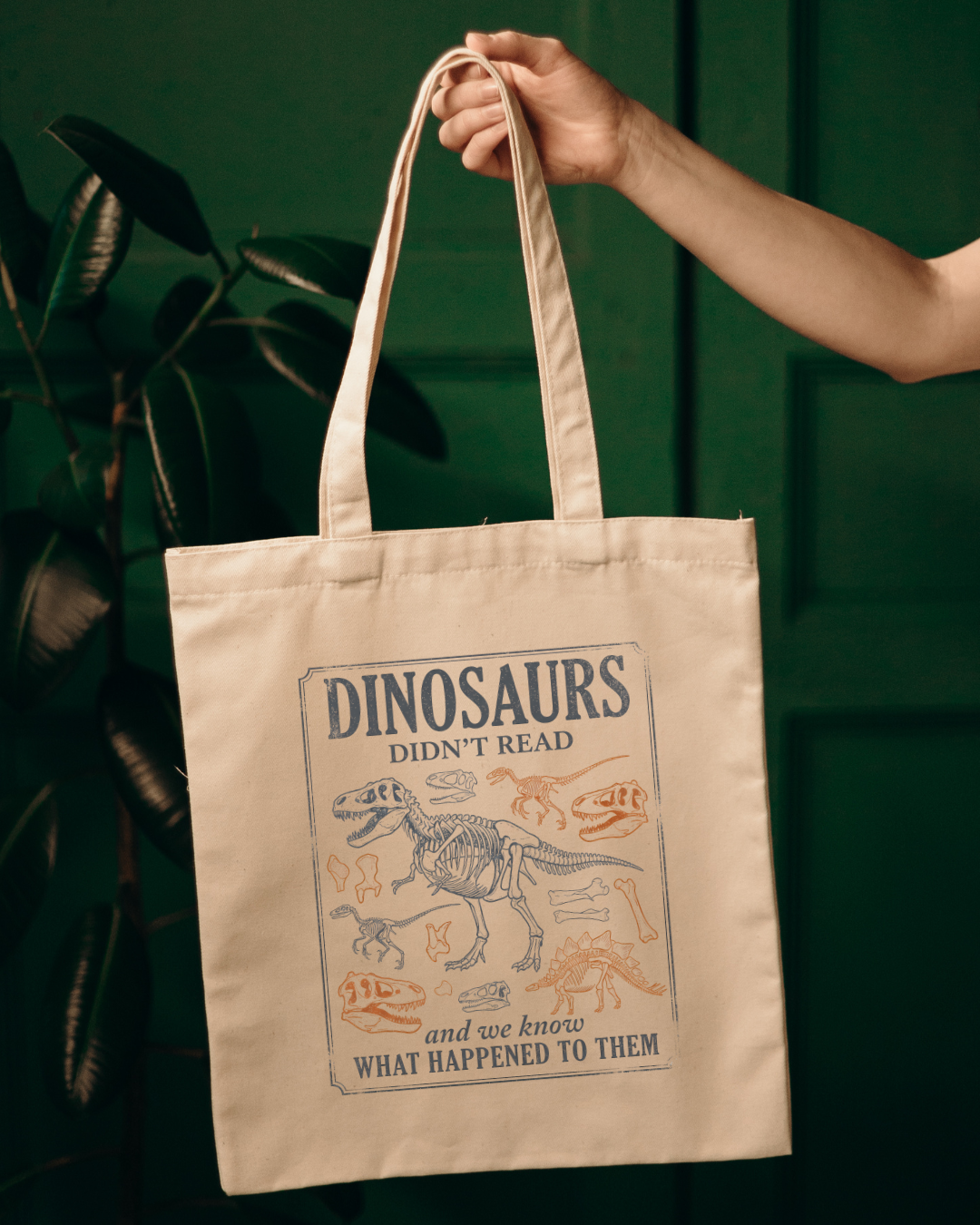 Dinosaurs didnt read Handlenett
