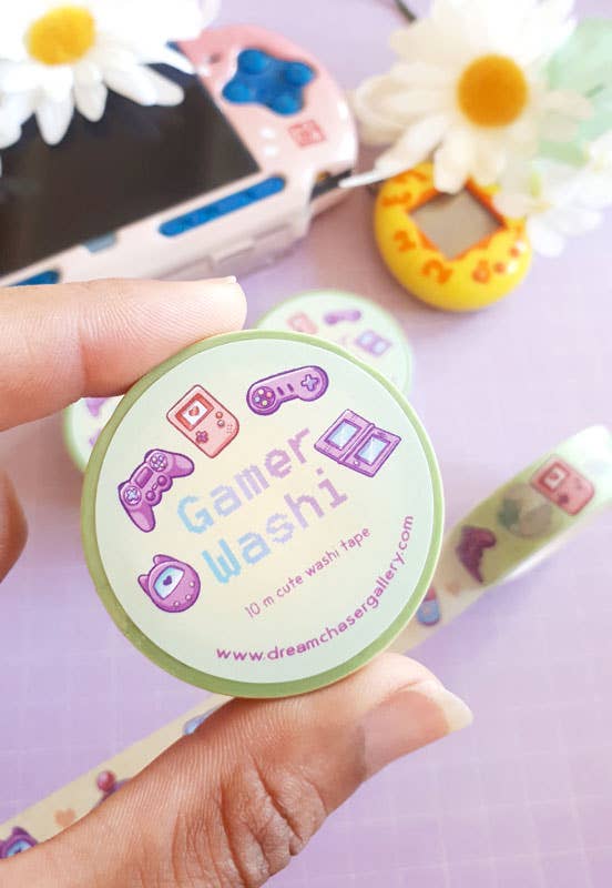 Kawaii Gamer Washi Tape