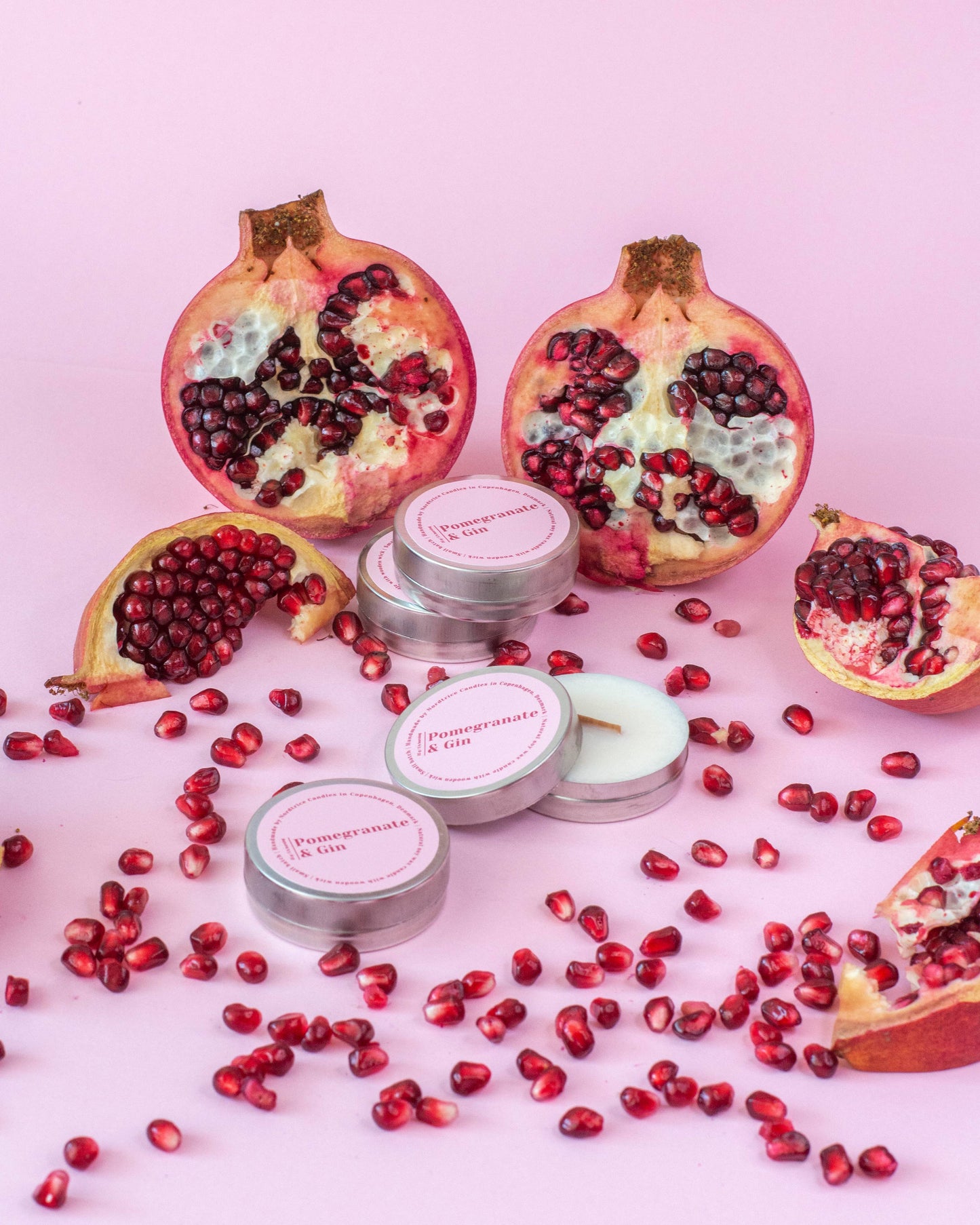 Mini Duftlys Granateple & Gin (LIMITED EDITION)