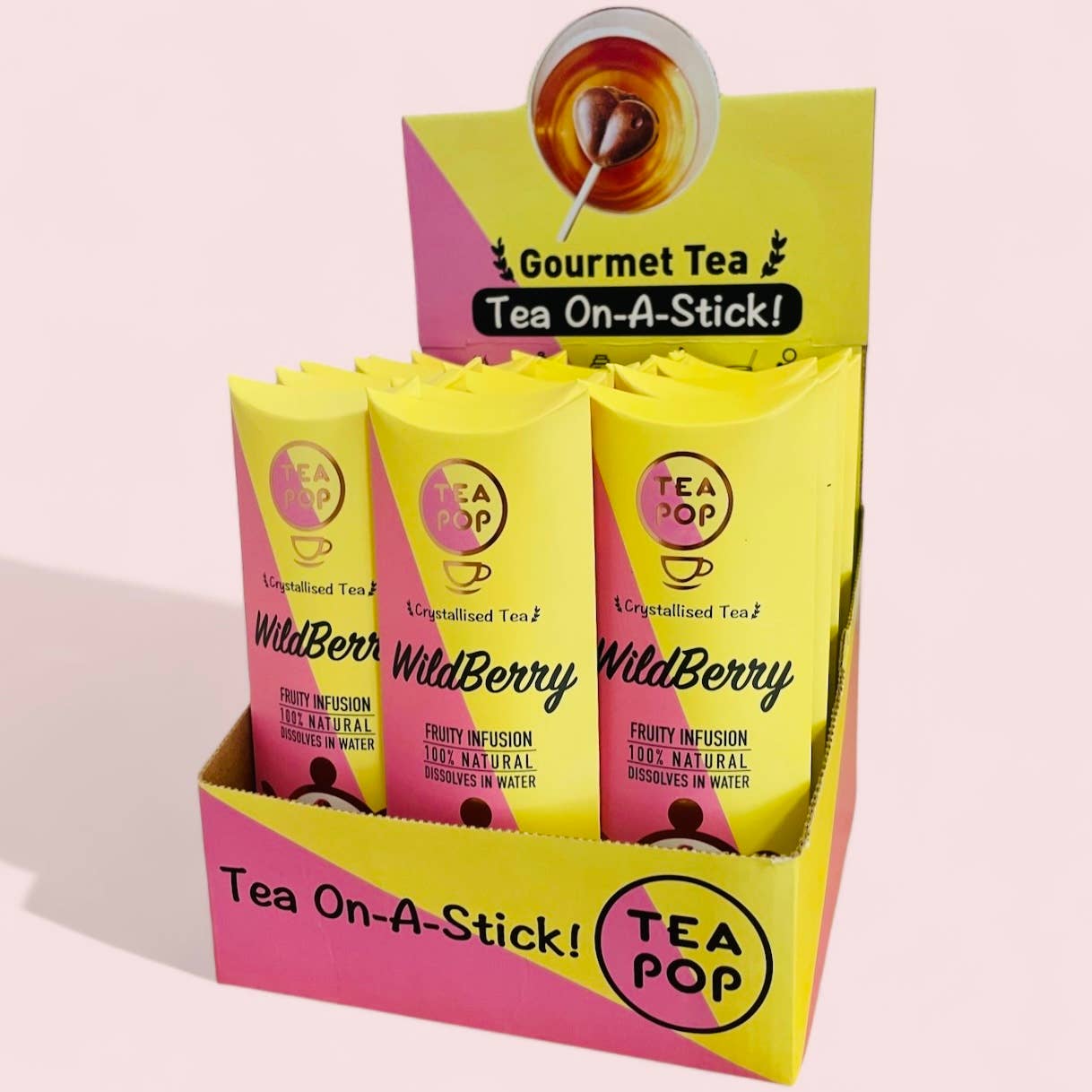 WildBerry Punch Gourmet TEA on-a-stick!