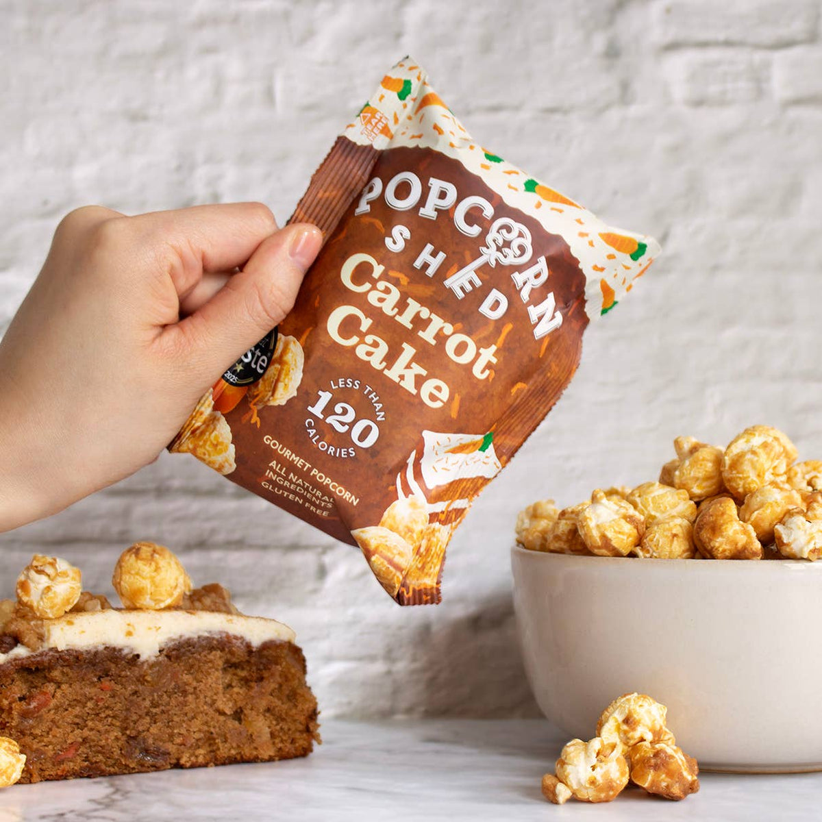 Carrot Cake Gourmet Popcorn