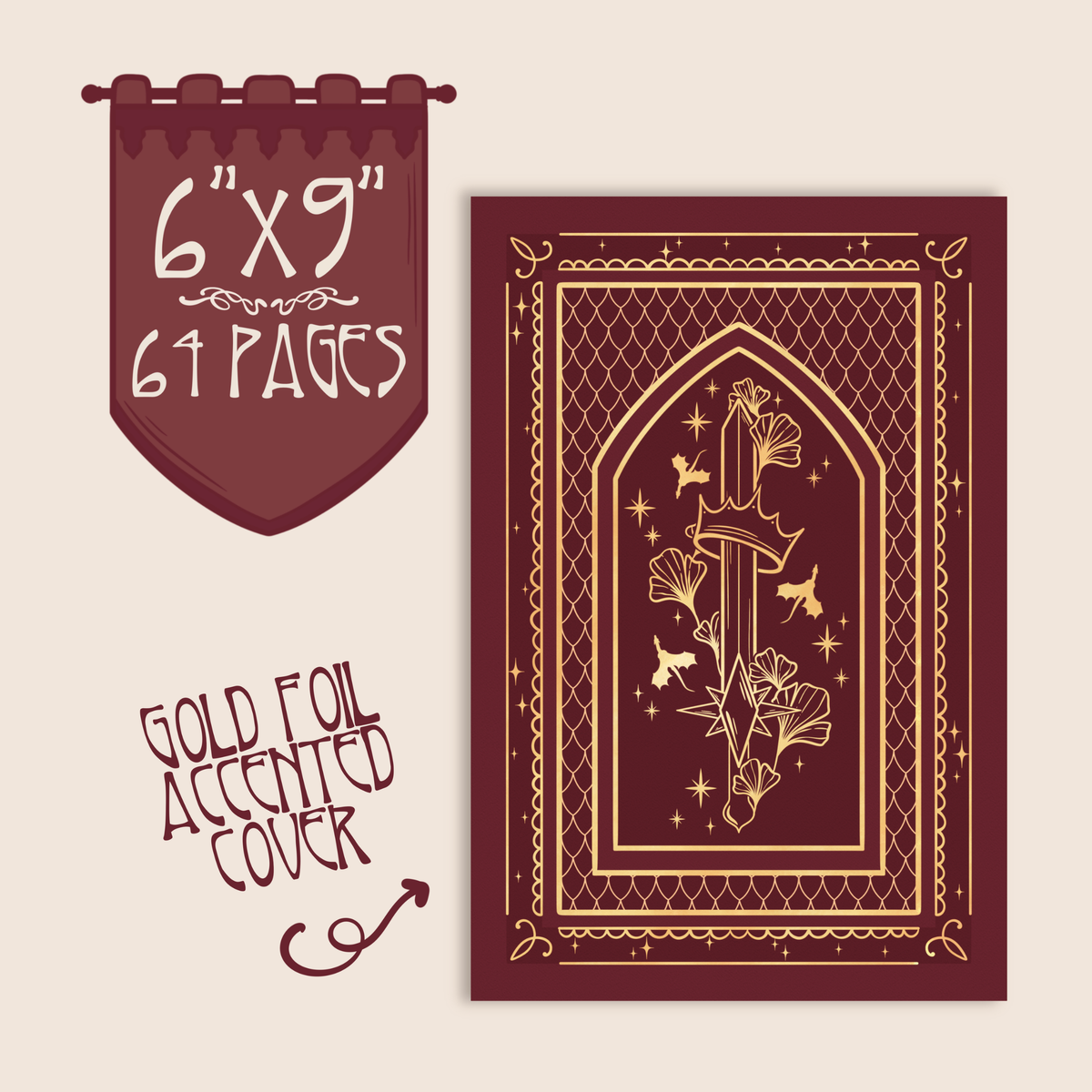 Fantasy Sword Reading Journal
