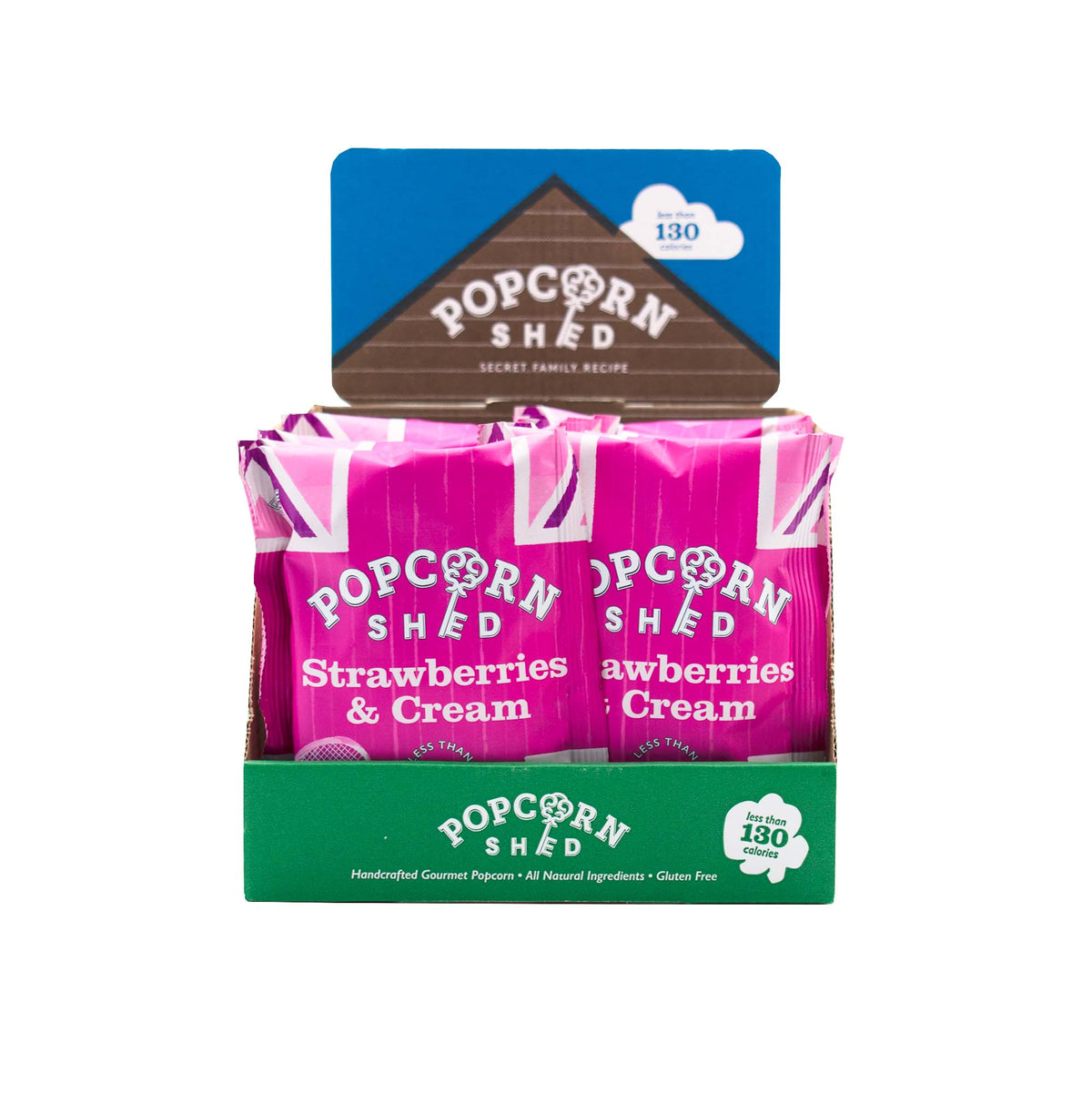 Strawberries & Cream Gourmet Popcorn