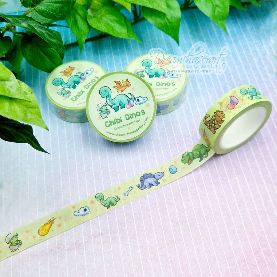 Chibi Dino’s Washi Tape