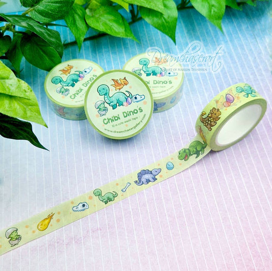 Chibi Dino’s Washi Tape