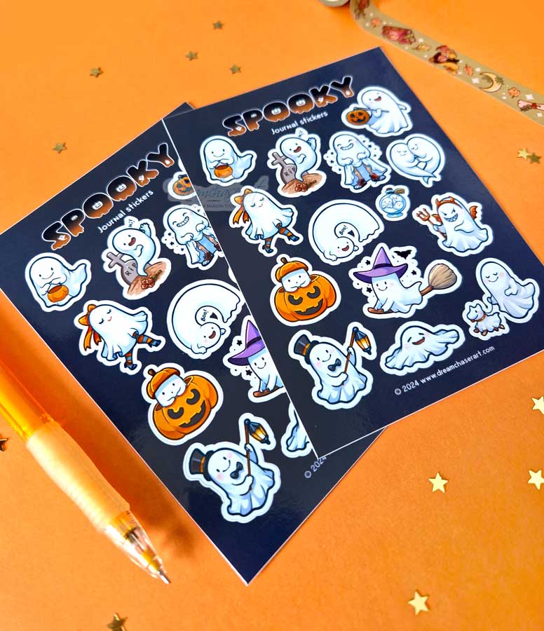 Spookies Sticker sheet