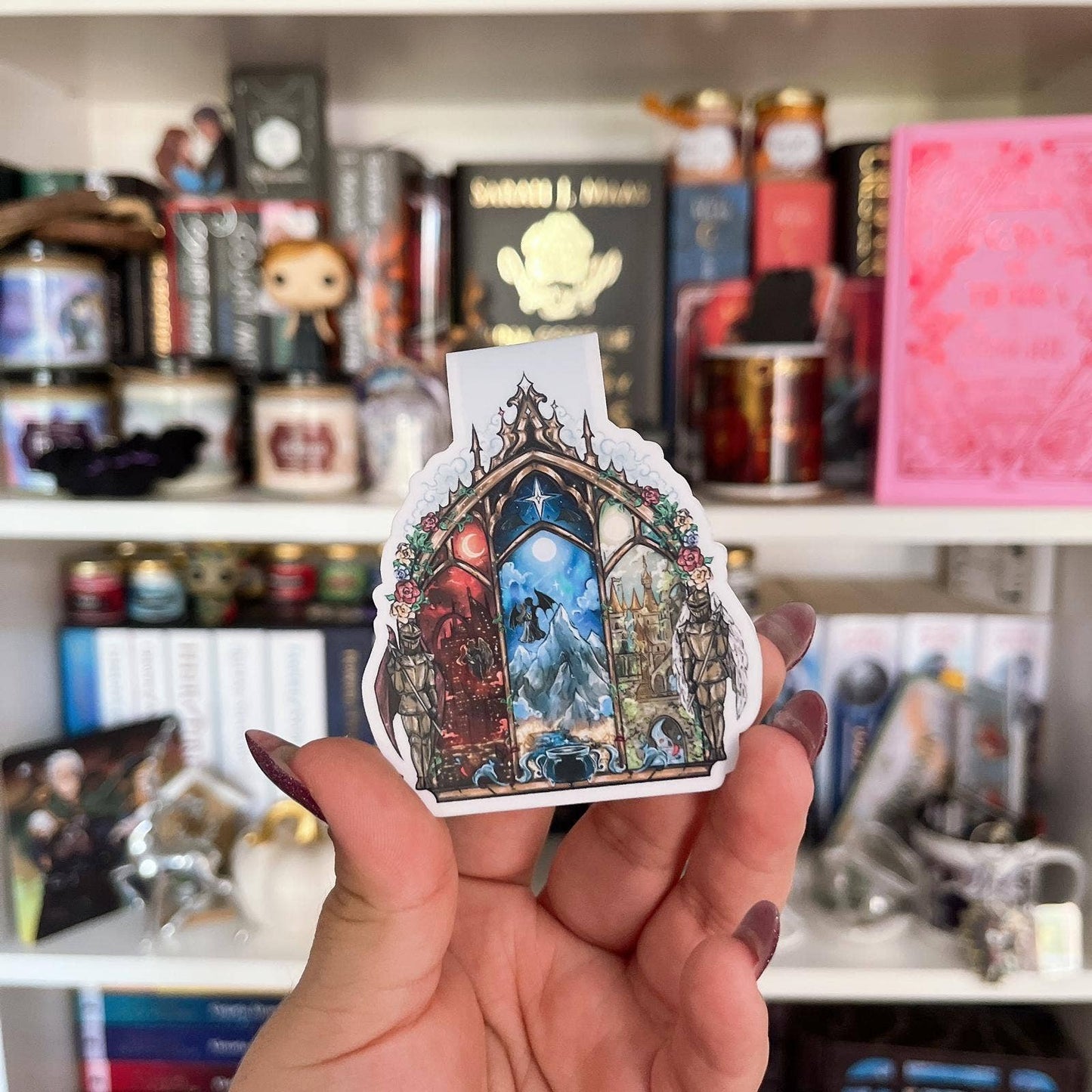 World Of Maas Velaris Terrasen Lunathion Magnetisk Bokmerke