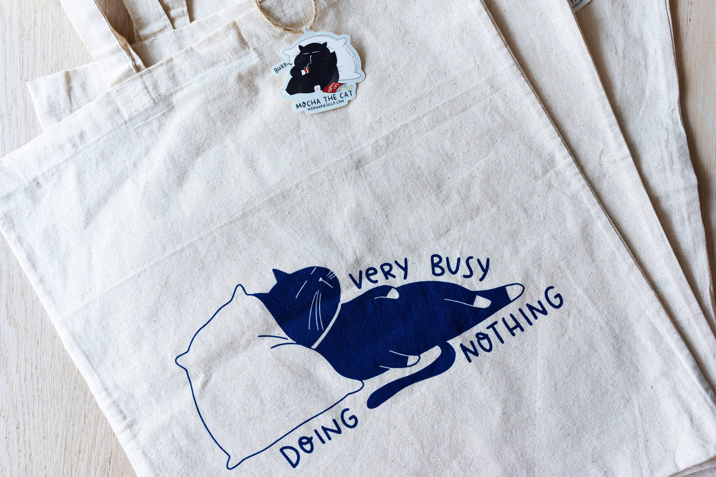 "Very busy doing nothing" Handlenett