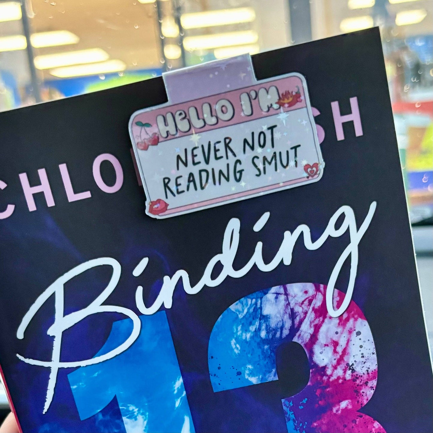 Never Not Reading Smut Magnetisk Bokmerke