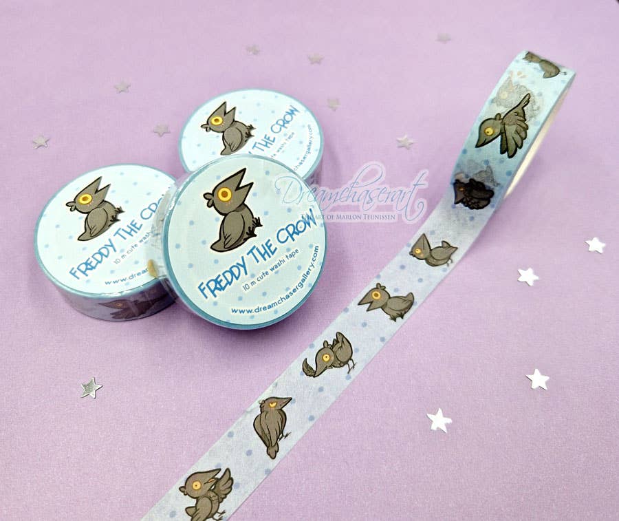 Freddy the Crow Washi Tape