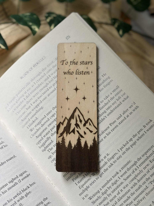 To The Stars Who Listen - Bokmerke i tre