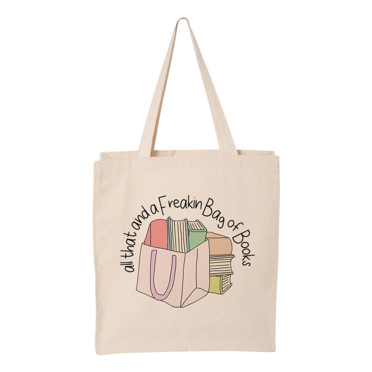 Freakin' Bag of Books Handlenett