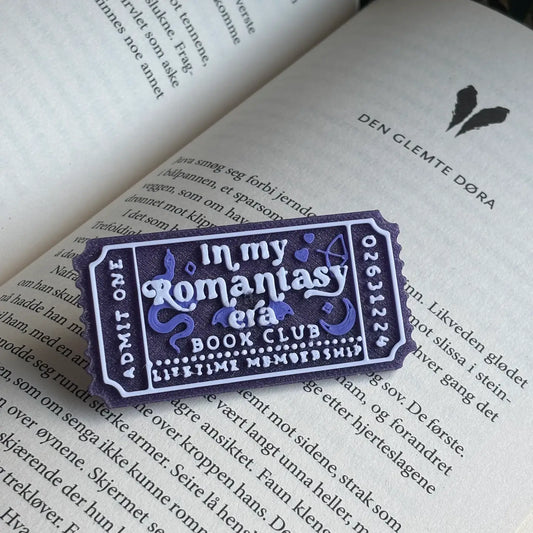 Romantasy Era Ticket Pin