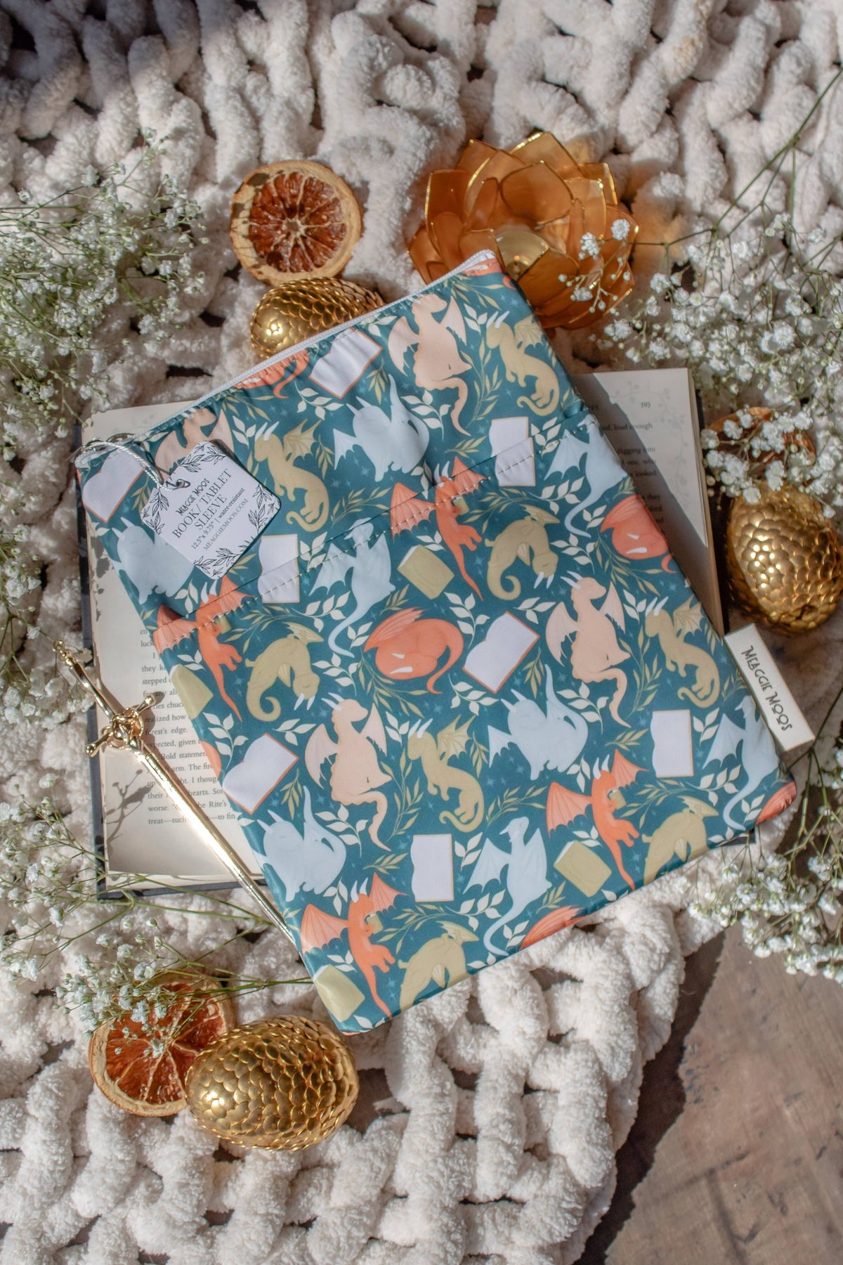 Littlest Book Dragon - Book Sleeve
