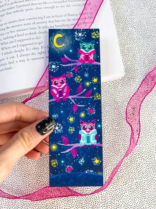 Reading Owls Bokmerke