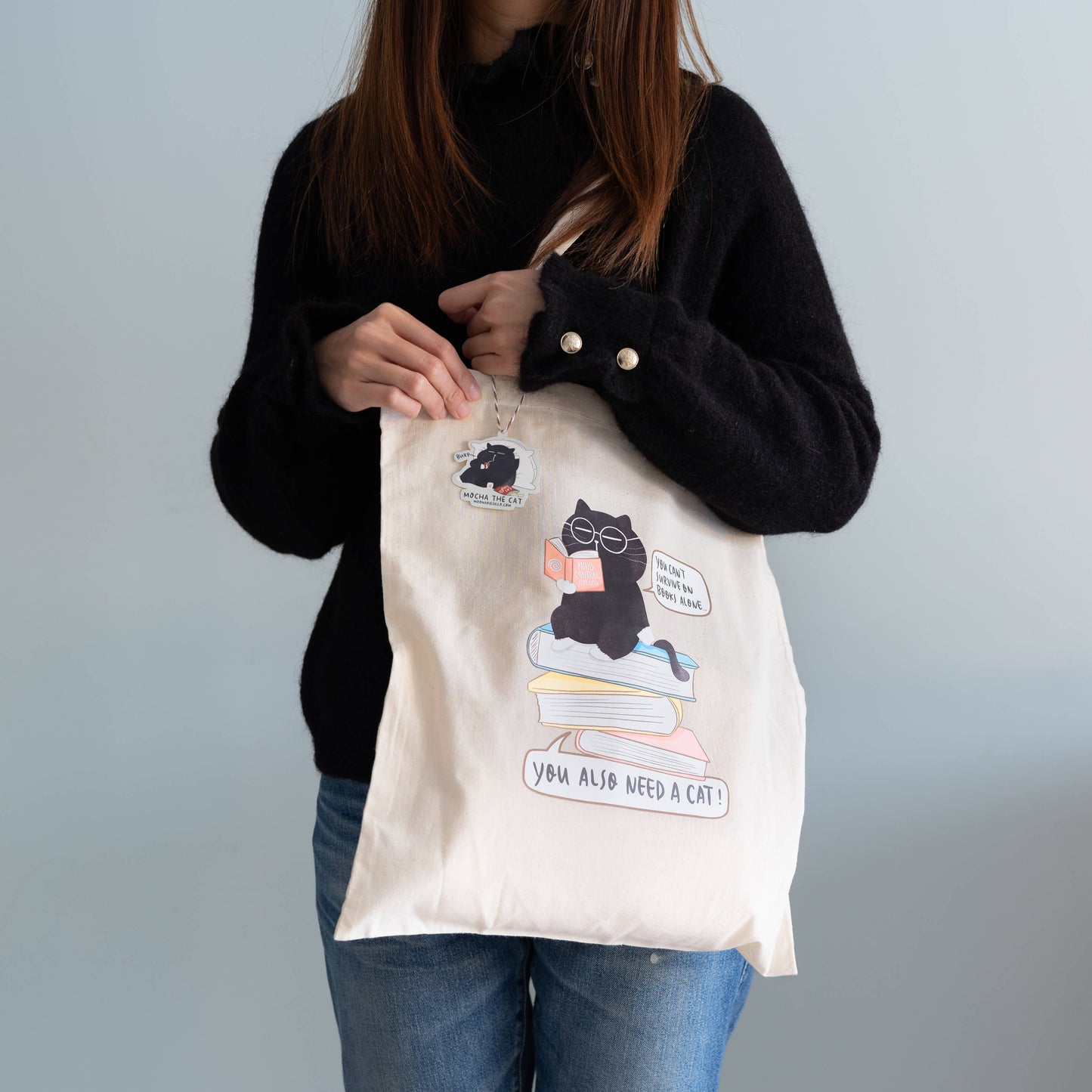 "You can't survive on books alone..." Handlenett