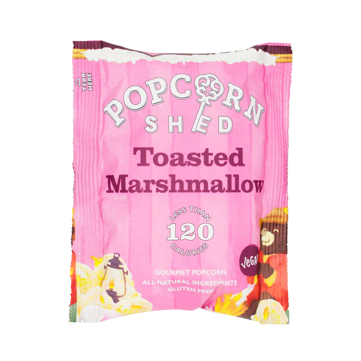 Vegan Toasted Marshmallow Gourmet Popcorn