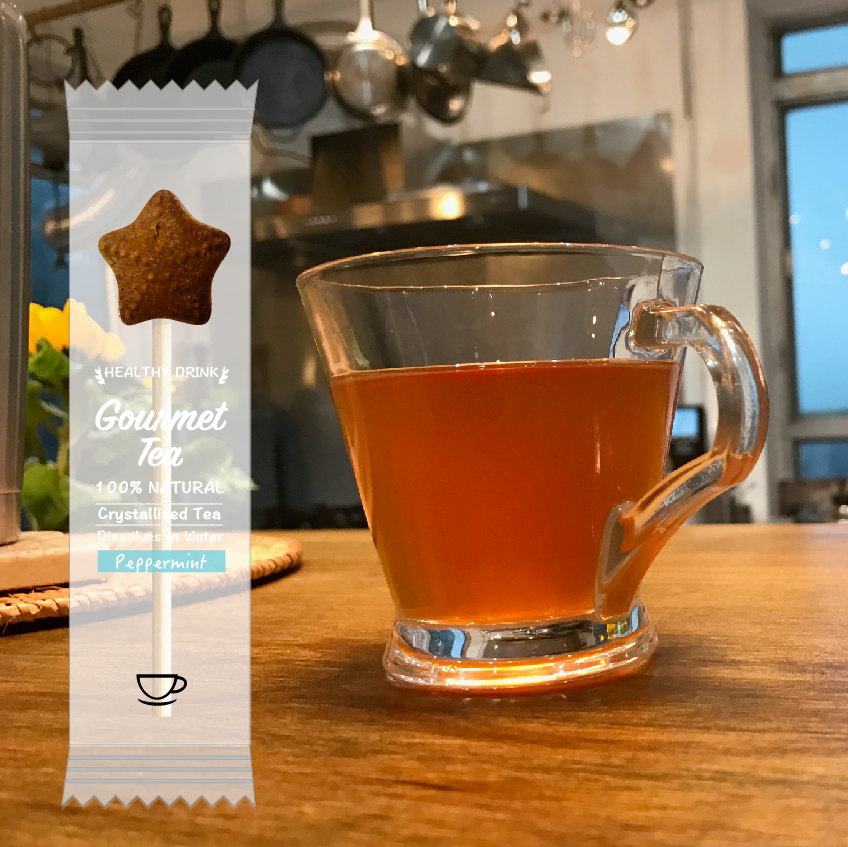 Peppermynte Gourmet TEA on-a-stick!