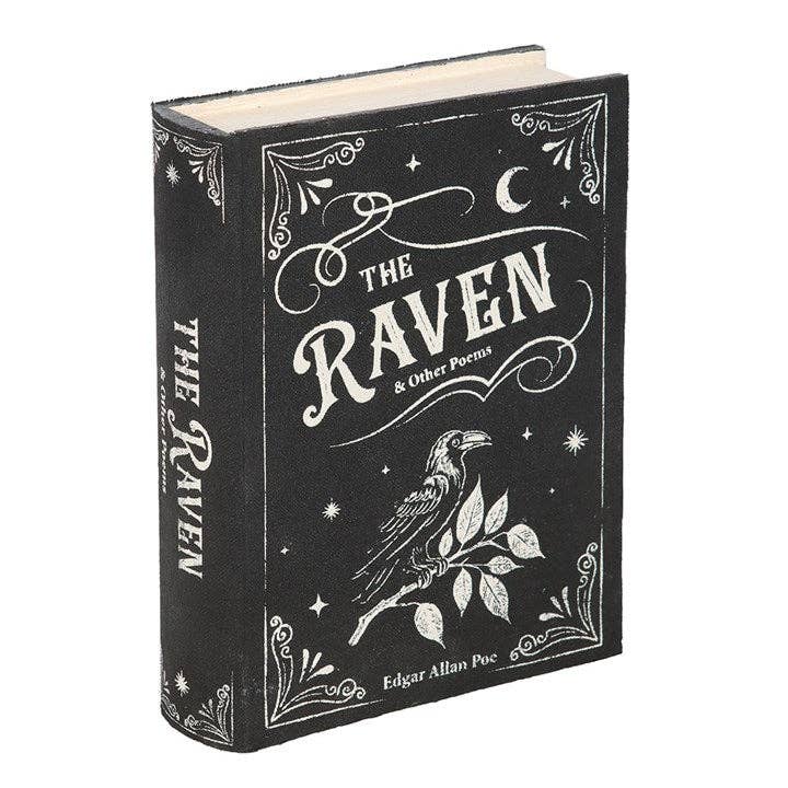 The Raven Book Shaped Oppbevaringsboks