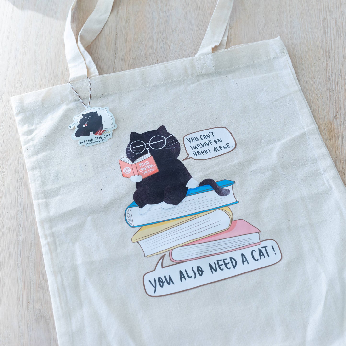 "You can't survive on books alone..." Handlenett