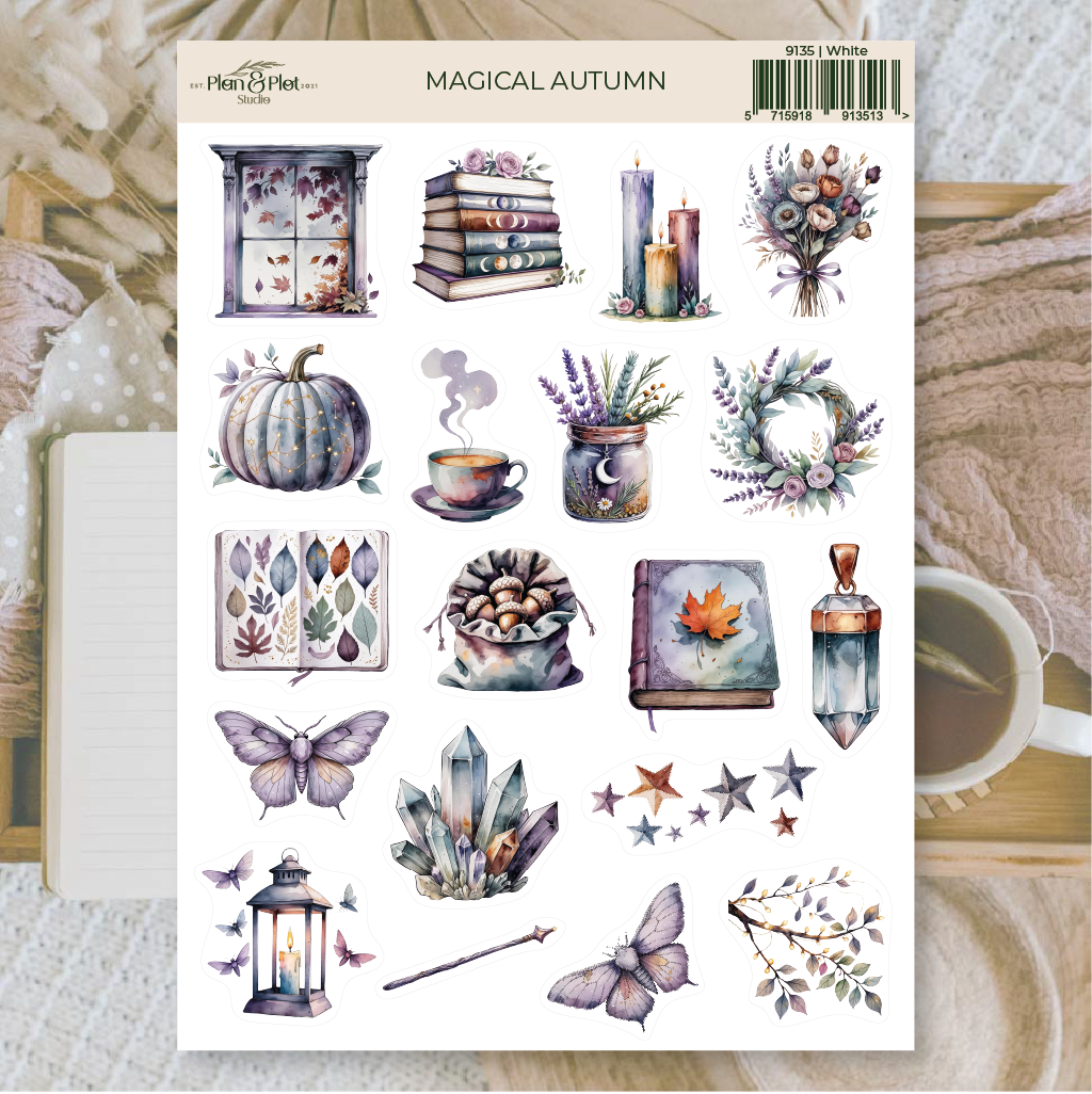 Magical autumn Sticker sheet