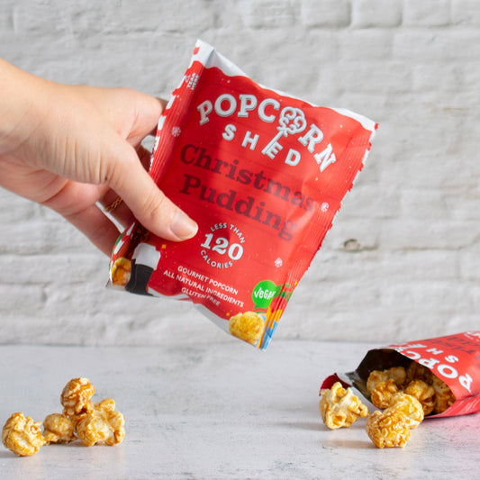 Vegan Christmas Pudding Gourmet Popcorn