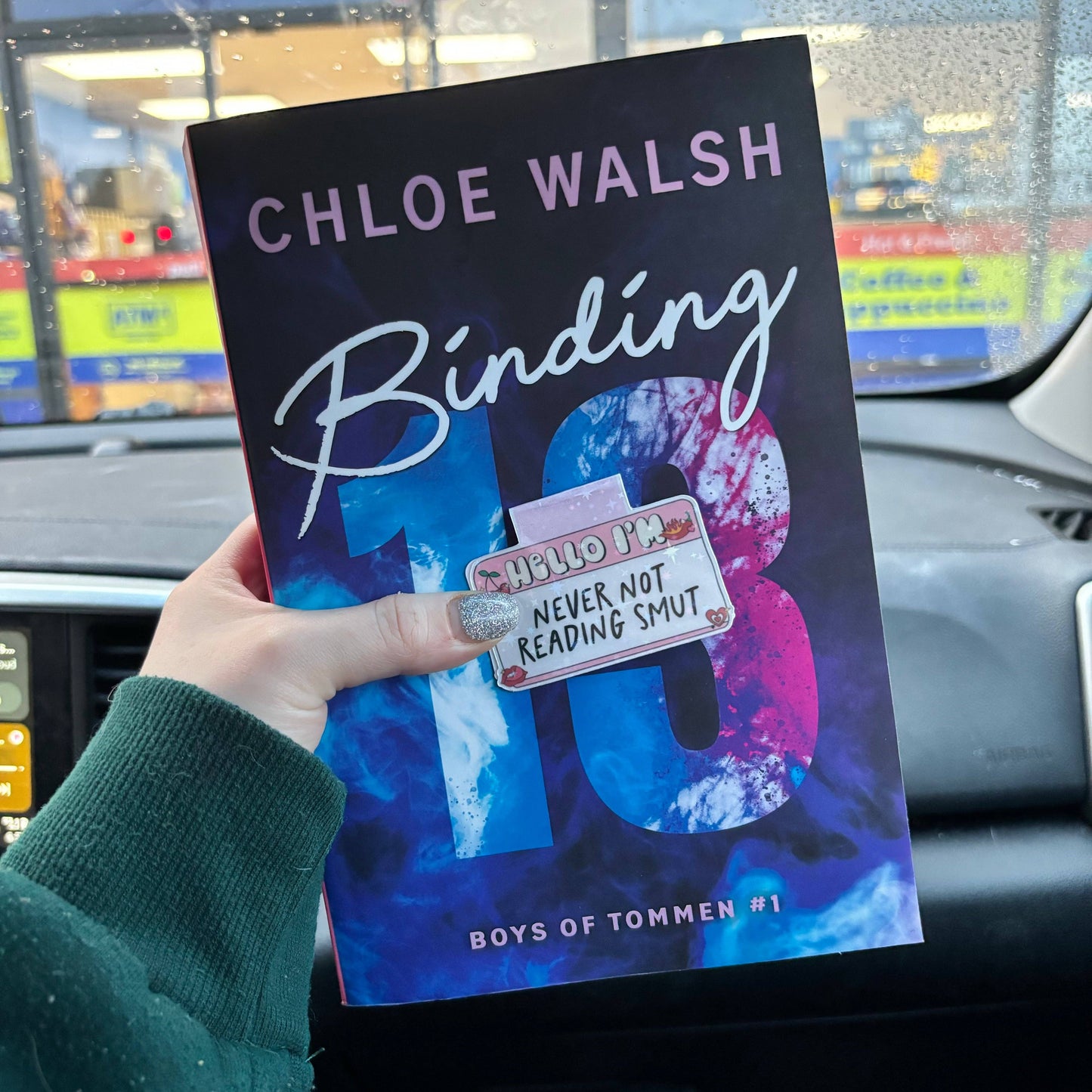 Never Not Reading Smut Magnetisk Bokmerke