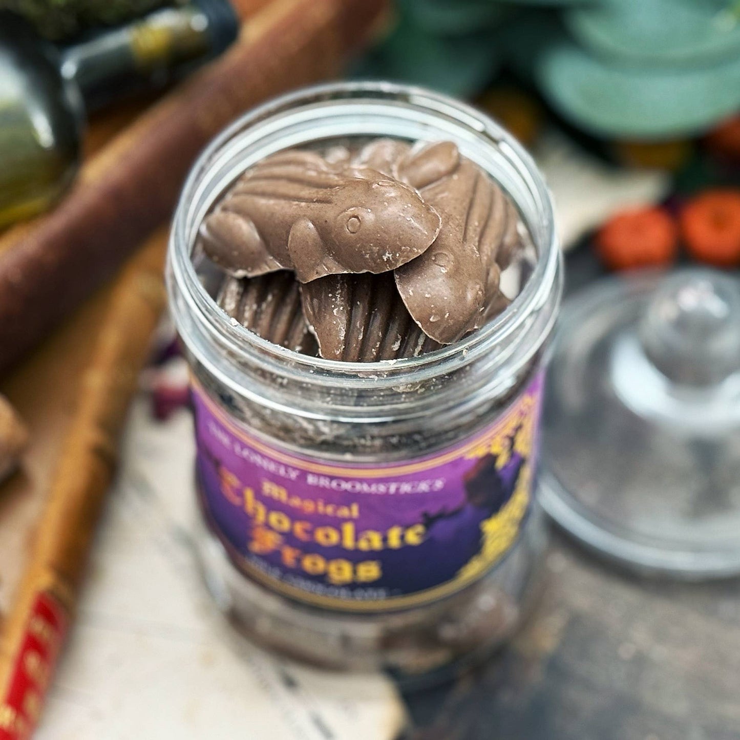 Chocolate Frogs Jar