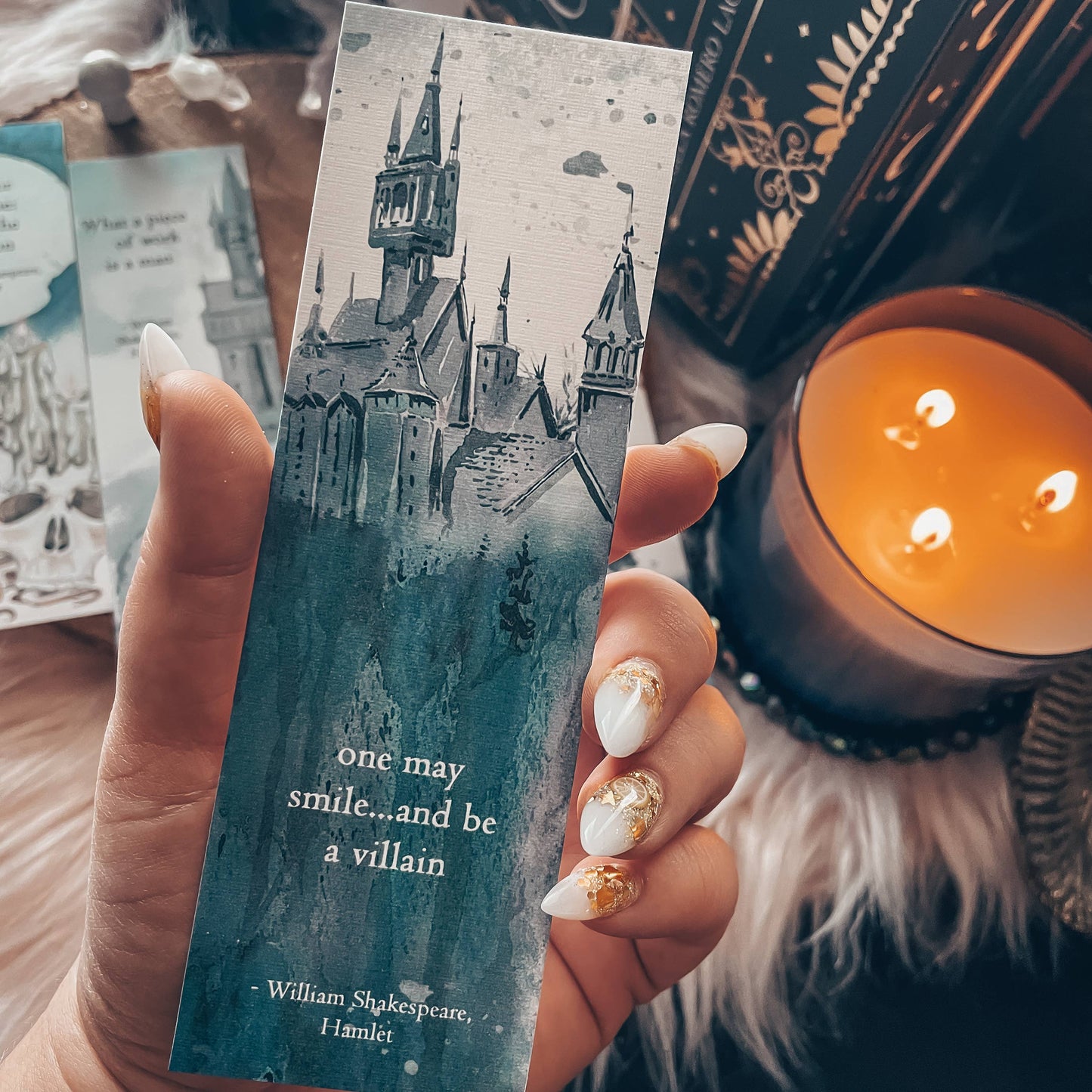 Shakespeare Villian Quote Bokmerke