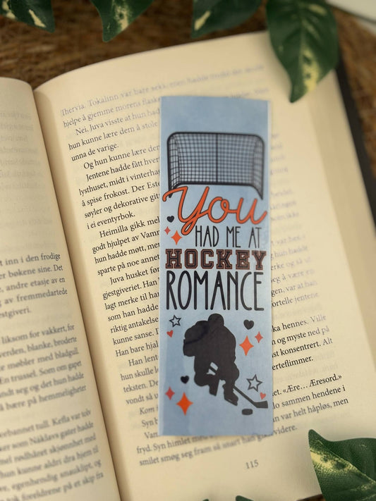 You Had Me At Hockey Romance Bokmerke