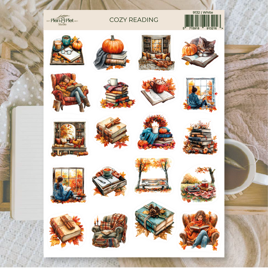 Cozy reading | Sticker sheet