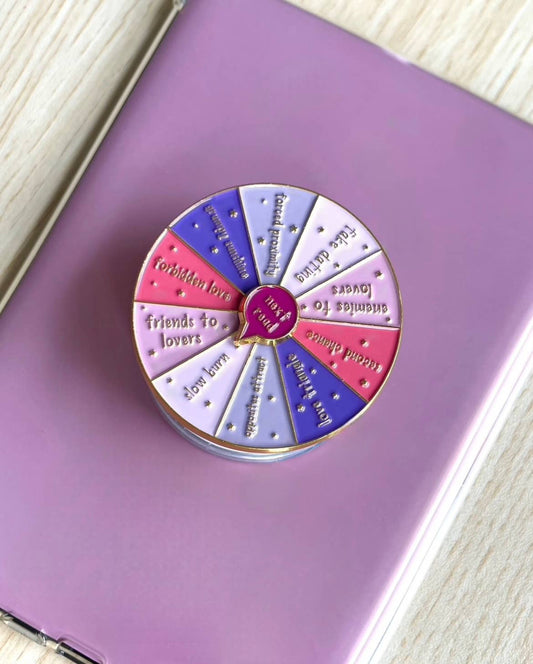 Romance Tropes Genre Color Wheel Kindle Grip