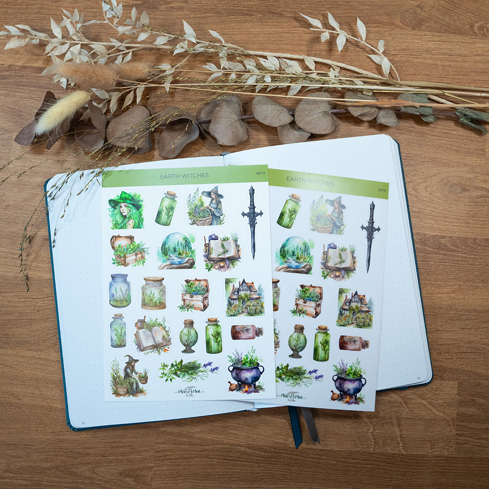 Earth witches Sticker Sheet