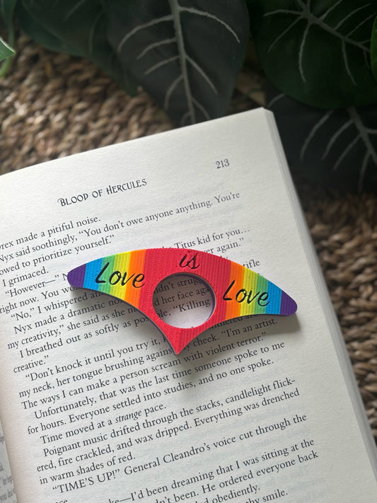 Love is Love Sideholder / Thumb Page Holder