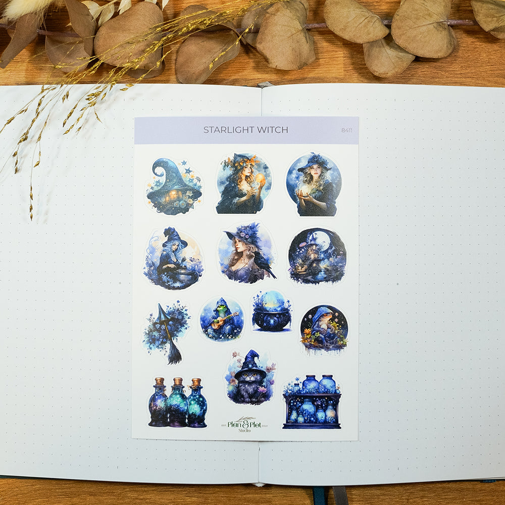 Starlight Witch Sticker Sheet