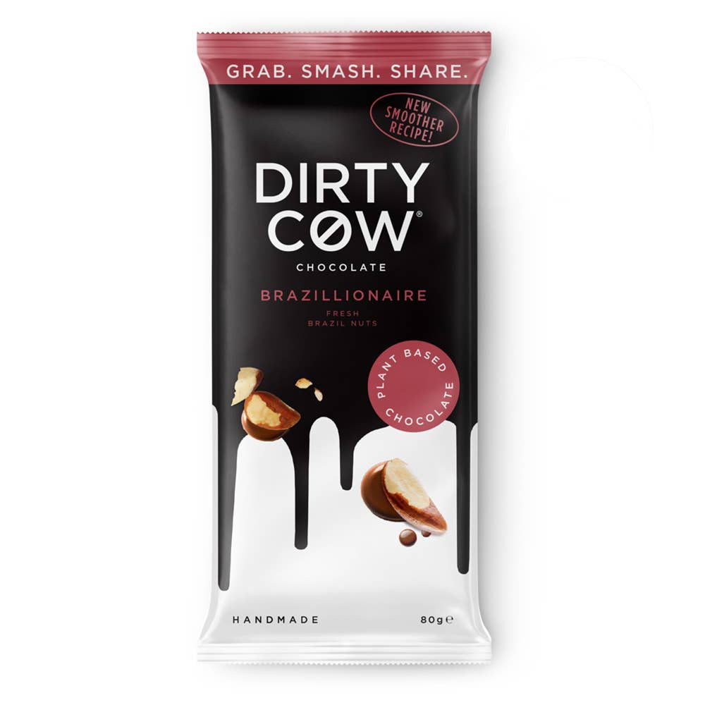 BRAZILLIONAIRE PLANT BASED VEGAN CHOCOLATE BAR