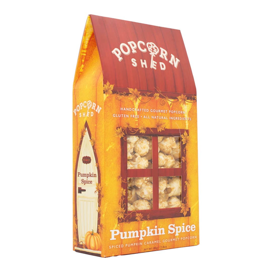 Pumpkin Spice Popcorn Box