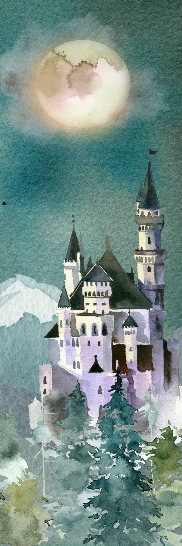 Fantasy Forest Castle Bokmerke