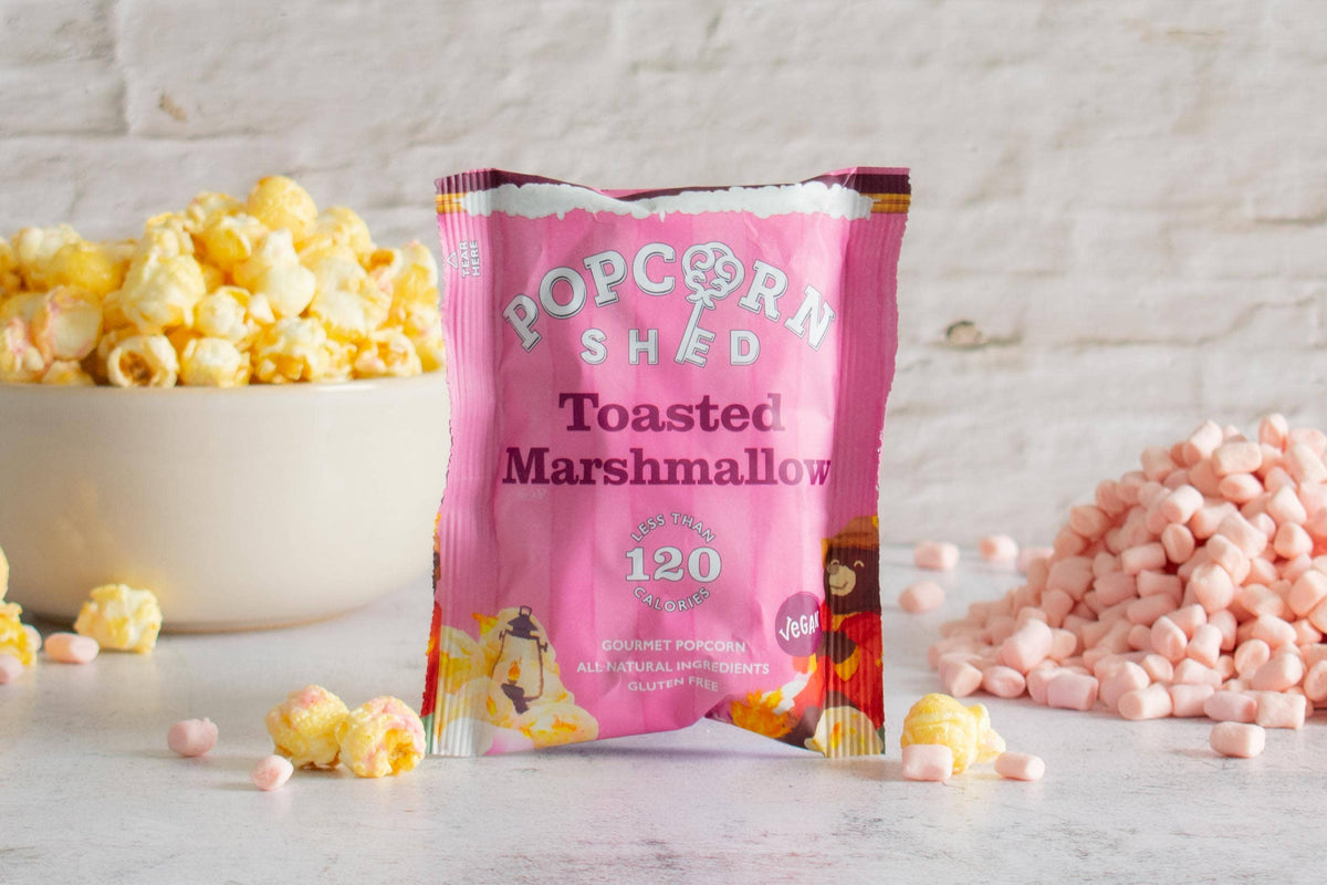 Vegan Toasted Marshmallow Gourmet Popcorn