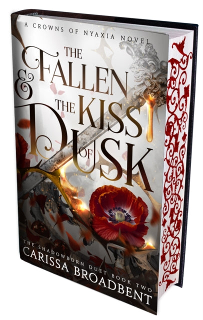 The Fallen and the Kiss of Dusk (Sprayed Edge) - Carissa Broadbent (B-Vare)