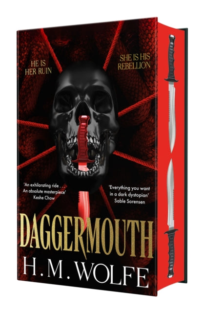 Daggermouth - H.M. Wolfe  (Forhåndsbestilling) (Sprayed Edge)